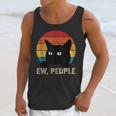 Ew People Introvert Cat Lover Cat Lady Vintage Unisex Tank Top