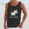 Ew People Unicorn Lover Introvert Rainbow Unicorn Unisex Tank Top