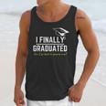 I Finally Graduated Back To Gaming Gamer Graduation Unisex Tank Top