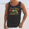 First 1st Grade 2018 Nailed It Graduation Shirt Unisex Tank Top