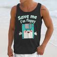 Floppy Disk Retro Tech Nostalgia Old School Computing Humor Unisex Tank Top