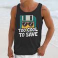 Floppy Disk Retro Tech Nostalgia Old School Computing Humor Unisex Tank Top