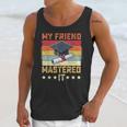 My Friend Mastered It Master's Degree Graduation Vintage Unisex Tank Top
