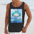 Frutiger Aero Aesthetic Tech Book Butterfly Unisex Tank Top