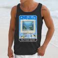 Frutiger Aero Aesthetic Tech Computer Aquarium Tarot Card Unisex Tank Top