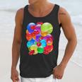 Frutiger Aero Aesthetic Tech Orb Pattern Heart Cherry Lips Unisex Tank Top
