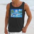 Frutiger Aero Dolphin Sunset Ocean With Palm Trees Y2k Unisex Tank Top Frutiger Aero Dolphin Sunset Ocean With Palm Trees Y2k Unisex Tank Top