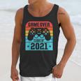 Game Over Class Of 2021 Shirt Students Graduation Unisex Tank Top