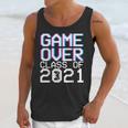 Game Over Class Of 2021 Video Games Graduation Gamer Unisex Tank Top