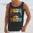 GAME OVER Class Of 2023 Video Games Vintage Graduation Gamer Unisex Tank Top
