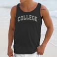 Generic COLLEGE Bound Senior Graduation Silly Colege Unisex Tank Top
