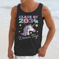 Girls Class Of 2034 Magical Unicorn Graduation Cap Unisex Tank Top