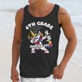 Girls Dabbing Unicorn 6th Sixth Grade Nailed It Graduation Unisex Tank Top