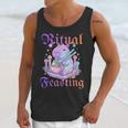 Goth Capybara Ramen Ritual Feasting Soft Introvert Art Unisex Tank Top Goth Capybara Ramen Ritual Feasting Soft Introvert Art Unisex Tank Top