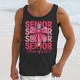 Graduate 2025 For Senior 2025 Graduation Coquette Pink Bow Unisex Tank Top