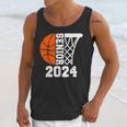 Graduate Senior Class Of 2024 Basketball Player Graduation Unisex Tank Top