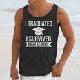 I Graduated I Survived High School Graduation Unisex Tank Top
