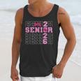Graduation Class Of 2026 Senior 2026 Pink Bow Coquette Unisex Tank Top