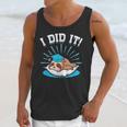 Graduation Did It Sloth Graduate Animal Sloths Sloth Unisex Tank Top