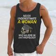 Graduation Student Who Majors In Anthropology Unisex Tank Top