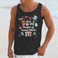 Groovy DSW Doctor Of Social Work Graduation DSW Graduate Unisex Tank Top