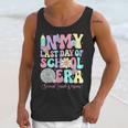 Groovy In My Last Day Of School Era Second Grade Graduation Unisex Tank Top