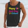 Happy Last Day Of School Graduation Teacher Students T-Shirt Unisex Tank Top