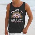 HAPPY LAST OF DAY SCHOOL Rainbow Teacher Student Graduation Men Women Girls Kids Unisex Tank Top