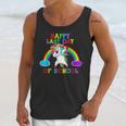 Happy Last Day Of School Teacher Student Graduation Unicorn Unisex Tank Top
