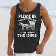 Heartwarming Wagon Please Be Patient I'm From The 1900s Unisex Tank Top