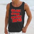 High School Graduation Tshirt Game Over Senior Class Of 2018 Unisex Tank Top