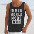 Inner World Mode On Introvert Saying Unisex Tank Top Inner World Mode On Introvert Saying Unisex Tank Top