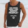 Introvert Animal Dog Owner Unisex Tank Top Introvert Animal Dog Owner Unisex Tank Top