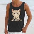 Introvert Anime Cat Ew People Unisex Tank Top