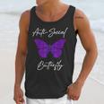 Introvert Antisocial Butterfly For Women Men Unisex Tank Top
