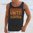 Introvert Antisocial Sarcasm Introverts Unite Anti Social Unisex Tank Top Introvert Antisocial Sarcasm Introverts Unite Anti Social Unisex Tank Top
