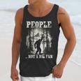 Introvert Bigfoot People Not A Big Fan Dad Joke Unisex Tank Top Introvert Bigfoot People Not A Big Fan Dad Joke Unisex Tank Top