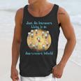 Introvert Extrovert Cartoon In Asstrovert World Unisex Tank Top Introvert Extrovert Cartoon In Asstrovert World Unisex Tank Top