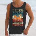 Introvert Fox Animal Lover Saying Loner Antisocial Unisex Tank Top Introvert Fox Animal Lover Saying Loner Antisocial Unisex Tank Top