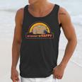 Introvert Me Happy Retro Sunset Capybara Tee Unisex Tank Top