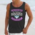 Introvert Hippie Mom Cloth Diapers Crunchy Mama Unisex Tank Top
