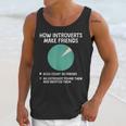 Introvert Introverted Person Awkward Introverts Dog Lover Unisex Tank Top