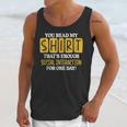 Introvert Quote Motivational For Men Women Kids Unisex Tank Top