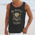 Introvert Relaxation Me Myself And Silence Skull Mechanic Unisex Tank Top Introvert Relaxation Me Myself And Silence Skull Mechanic Unisex Tank Top