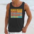 Introvert Stop Being Afraid Of Silence Just Awkward Unisex Tank Top