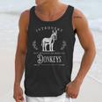 Introvert But Willing To Discuss Donkeys Vintage Retro Unisex Tank Top