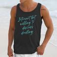 Introvert But Willing To Discuss Doodling Unisex Tank Top Introvert But Willing To Discuss Doodling Unisex Tank Top