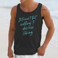 Introvert But Willing To Discuss Hiking Unisex Tank Top Introvert But Willing To Discuss Hiking Unisex Tank Top