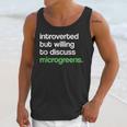 Introvert But Willing To Discuss Microgreens Urban Farming Unisex Tank Top