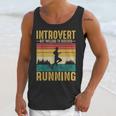 Introvert But Willing To Discuss Running Unisex Tank Top Introvert But Willing To Discuss Running Unisex Tank Top
